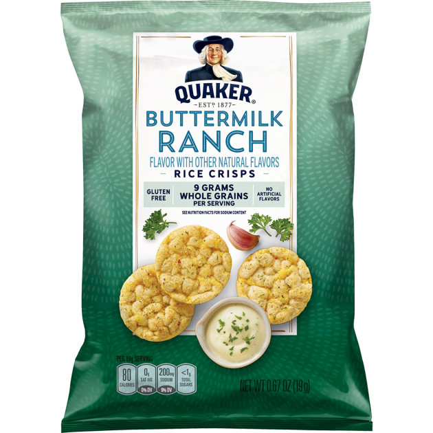 Quaker Rice Crisps Buttermilk Ranch PepsiCo School Source K12